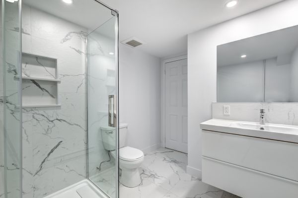 Basement Bathroom Construction in Saint Charles