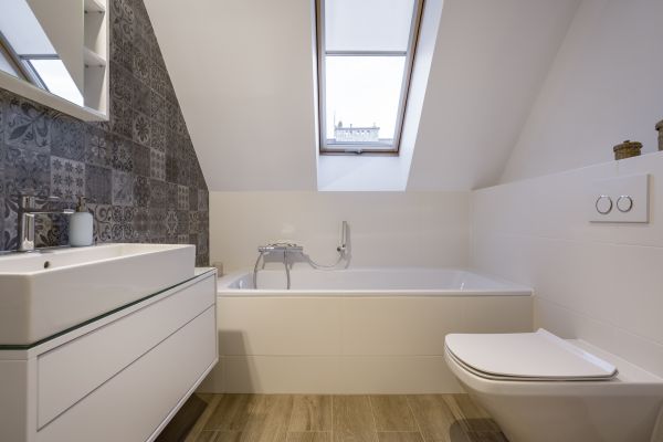Attic Bathroom Construction in Saint Charles